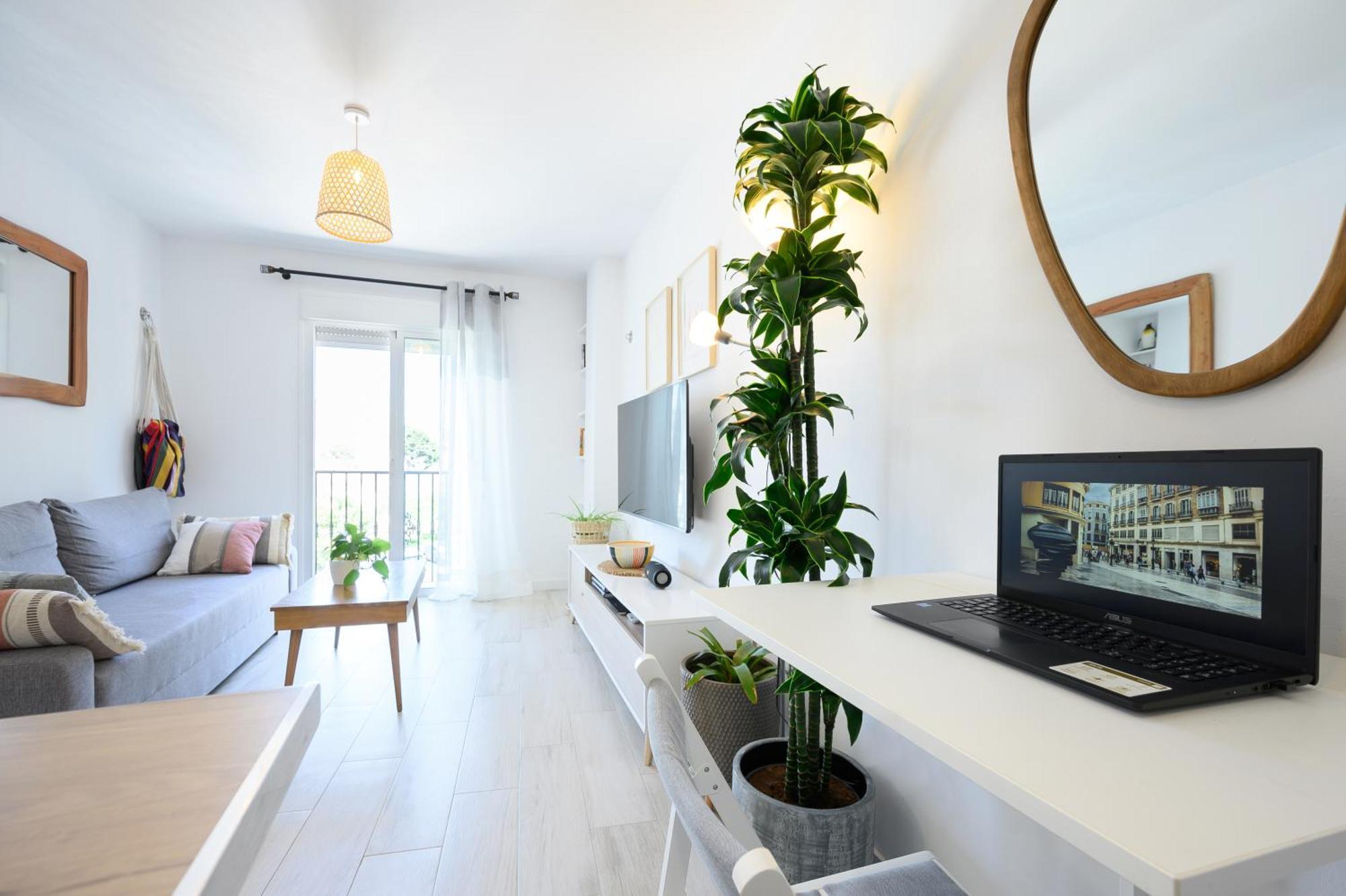 Bright Apartment In Малага Екстер'єр фото